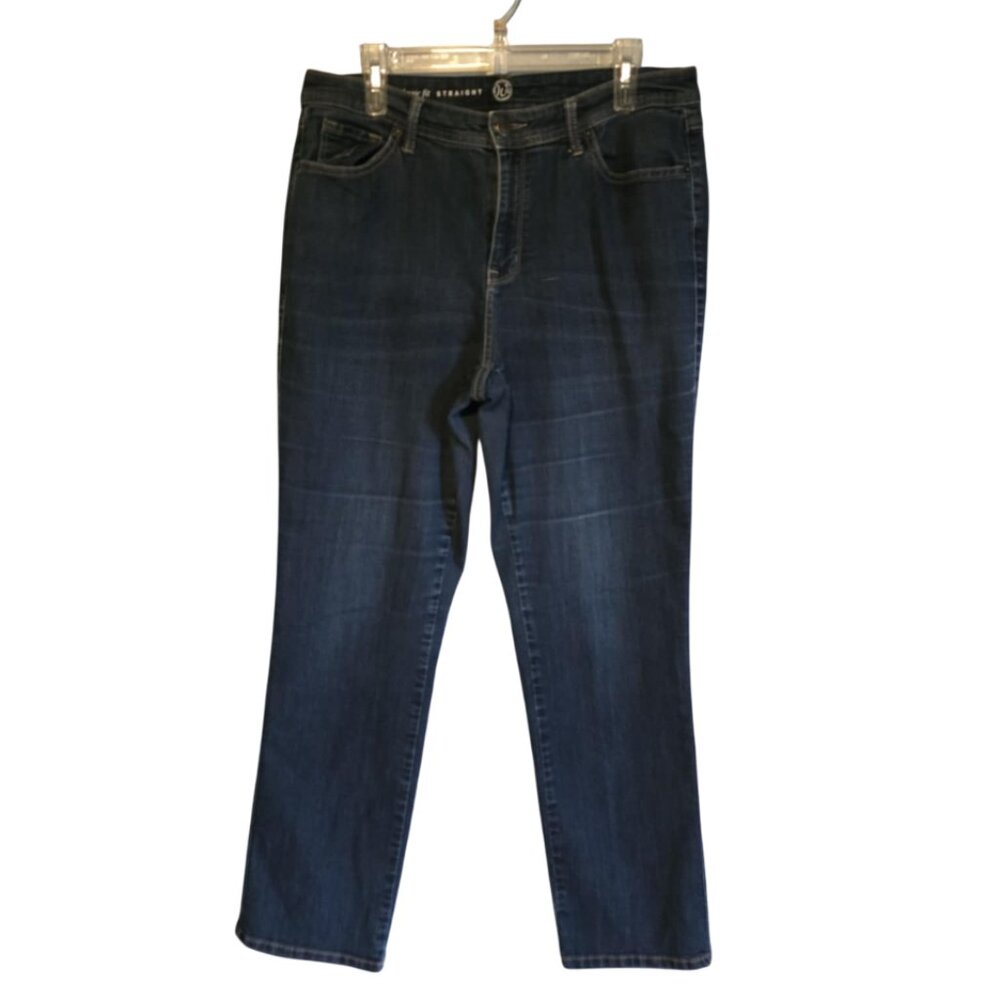 EUC Woman Within Denim Jeans Classic Fit Straight